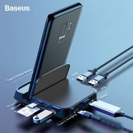 Baseus 7 in 1 Type-C HUB Docking Station For Samsung S Huawei P Series