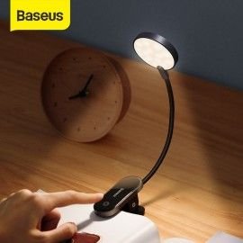 Baseus Book Light USB Led Rechargeable Mini Clip-On Desk Lamp