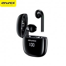 AWEI T28P TWS Wireless Bluetooth Earbuds LED Digital Display