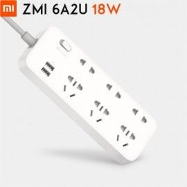 Xiaomi ZMI 18W 6 AC Sockets 2 USB Smart Output Power Strip