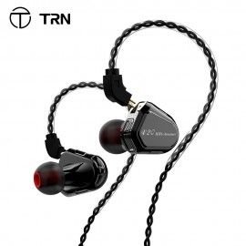 TRN V20 Monitor 2PIN Cable In Ear Earphones With Microphone Line Control