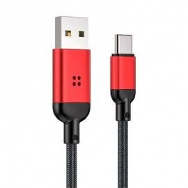 ROCK R6 2A Type-C Lightning Metal Fast Charging Transmission Data Cable