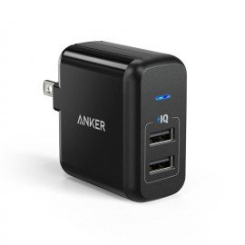 Anker 2 Port PowerPort USB Wall Charger A2141