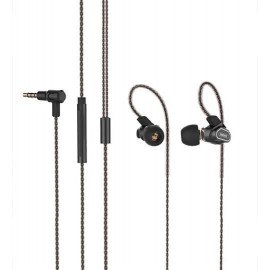Remax RM-580 Dual Moving Coil In-ear Headphone Earphone