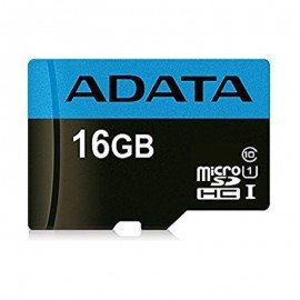 Adata 16GB MicroSD UHS-I Class 10 Memory Card with Adapter