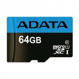 Adata 64GB MicroSD UHS-I Class 10 Memory Card with Adapter