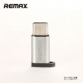 Remax RA-USB1 Micro USB to Type-C Charging Data Adapter