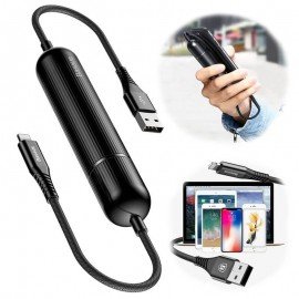 Baseus Energy 2-in-1 Lightning Cable with 2500 mAh Power Bank