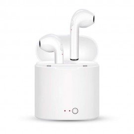 i7S TWS Mini Stereo Bass Bluetooth Earphones with Charging Box