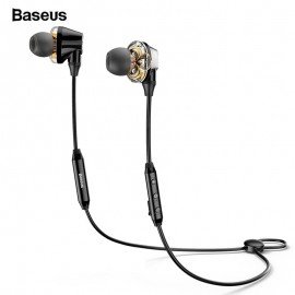 Baseus S10 Dual Driver Moving Coil Wireless Bluetooth Earphone Headphone