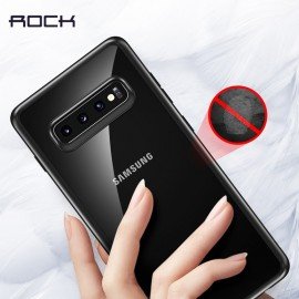 ROCK Ultra Slim PC+TPU Hybrid Clarity Series Clear Back Cover For Samsung Galaxy S10 Plus