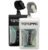 TOTOPAC Waterproof FOB Pouch Car Key Case Submersible Dry Bag Holder (Black + White)