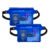 TOTOPAC 2-Pack Waterproof Fanny Pack – 9×6.7″ Phone Pouch with Waist Strap (Blue + Blue)