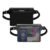 TOTOPAC 2-Pack Waterproof Fanny Pack – 9×6.7″ Phone Pouch with Waist Strap (Black + Grey)